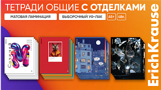 Место для сочинённых мечт: новые коллекции тетрадей ErichKrause
